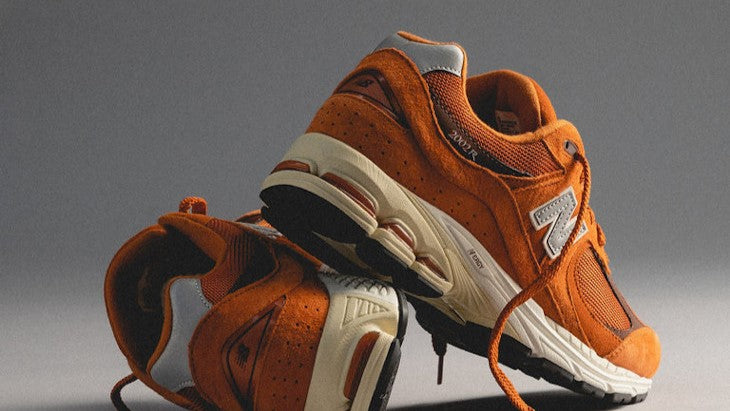 New Balance 2002R en daim et mesh préparée pour le nettoyage
