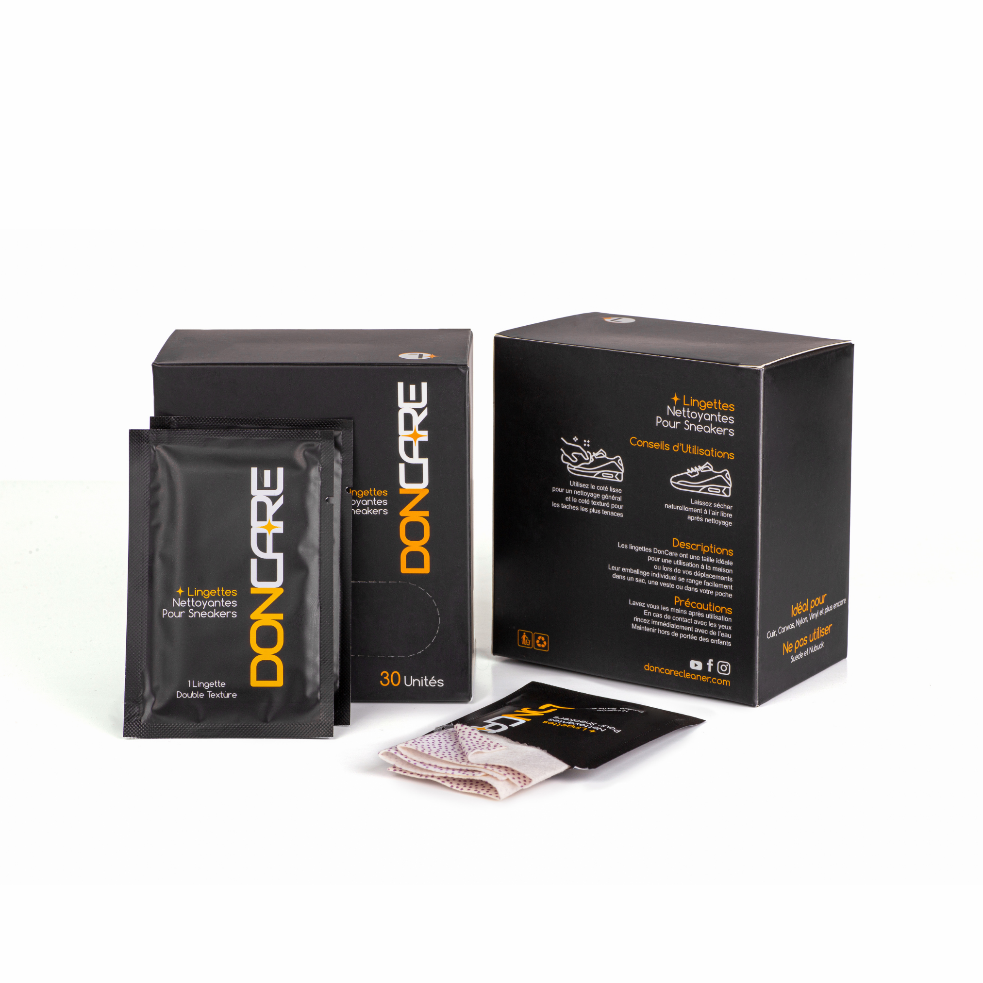 Lingettes Nettoyantes DonCare®