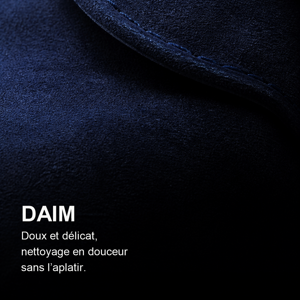 Sneaker en daim, illustration de la méthode DonCare