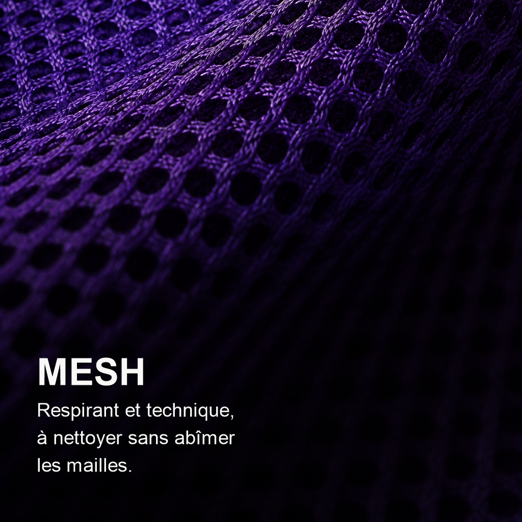 Sneaker en mesh, illustration de la méthode DonCare